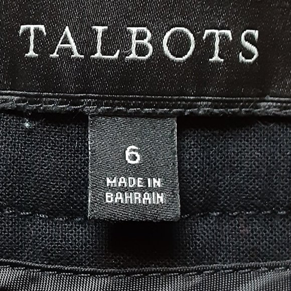 TALBOTS HERITAGE DRESS PANTS/SIZE 6 - Picture 4 of 7